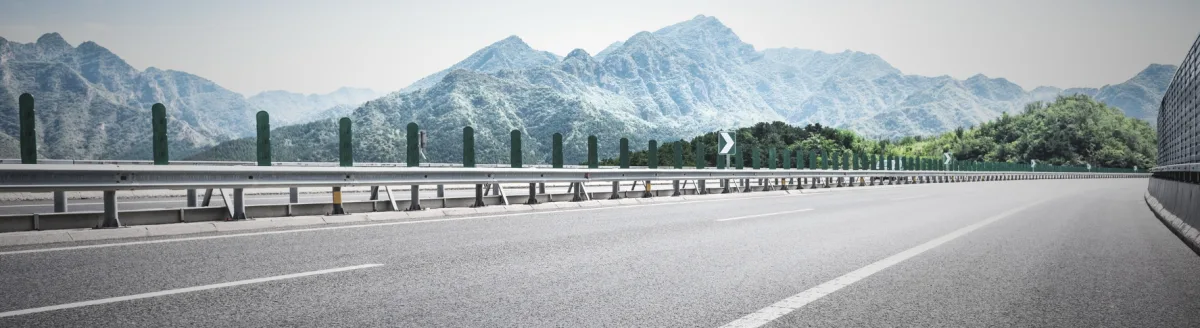 Highway in the mountains